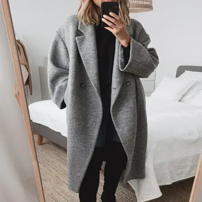 Layla - Abrigo de Lana Oversized