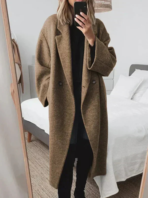 Layla - Abrigo de Lana Oversized