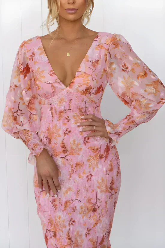 Vestido Millie Florido Deslumbrante