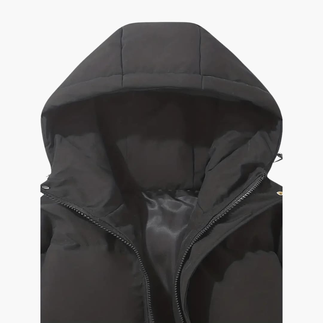 Lara - abrigo de invierno acolchado con capucha