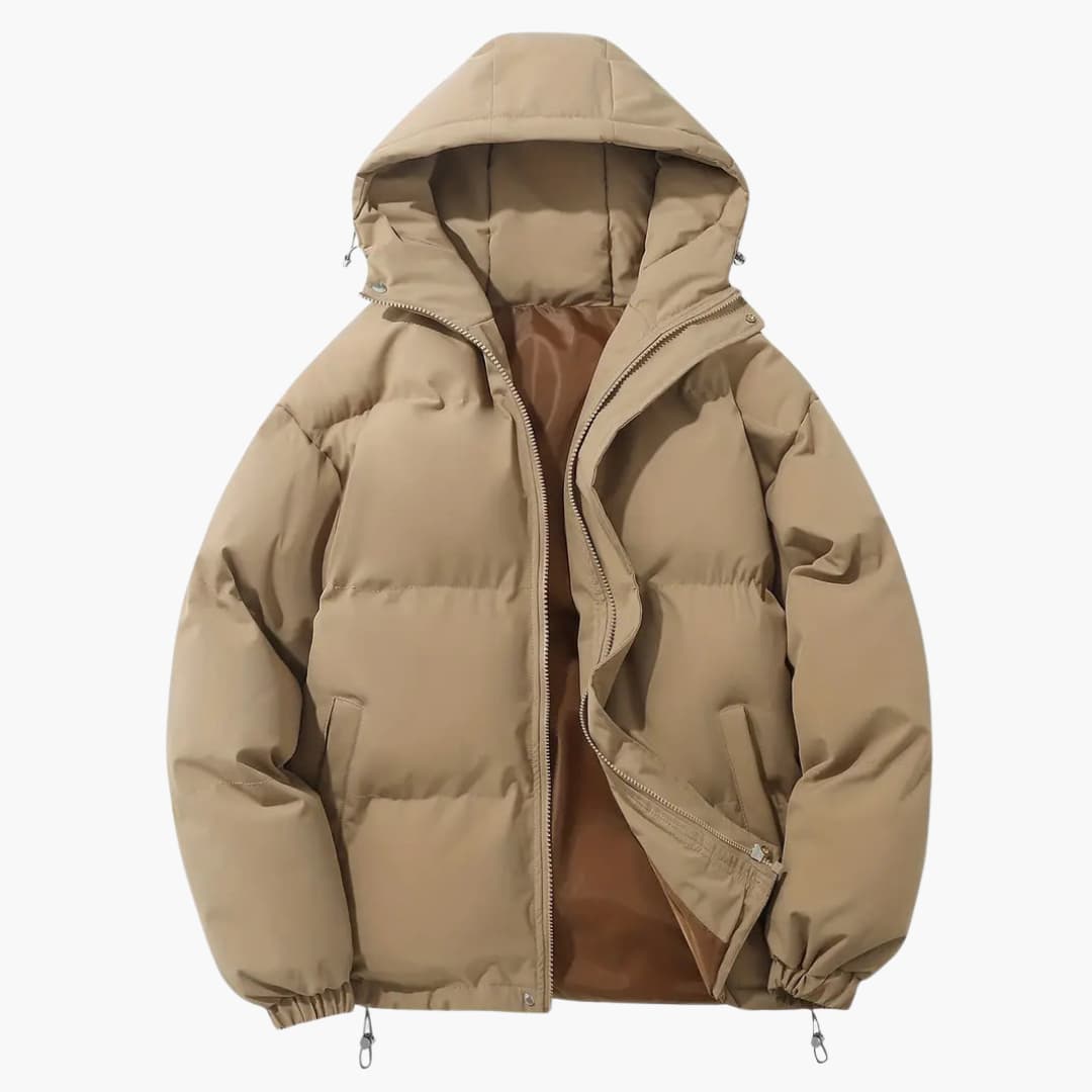 Lara - abrigo de invierno acolchado con capucha