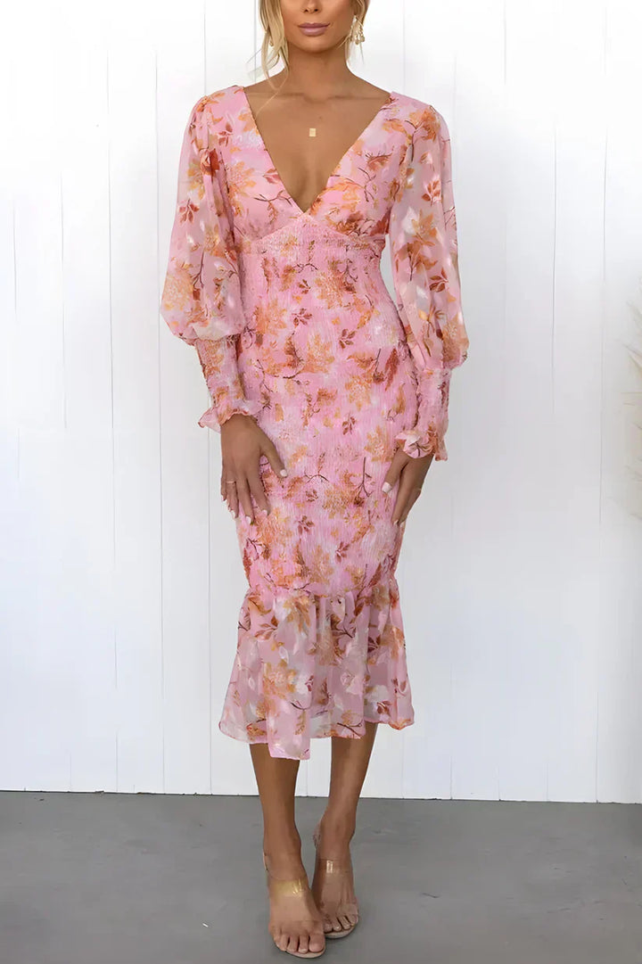 Vestido Millie Florido Deslumbrante