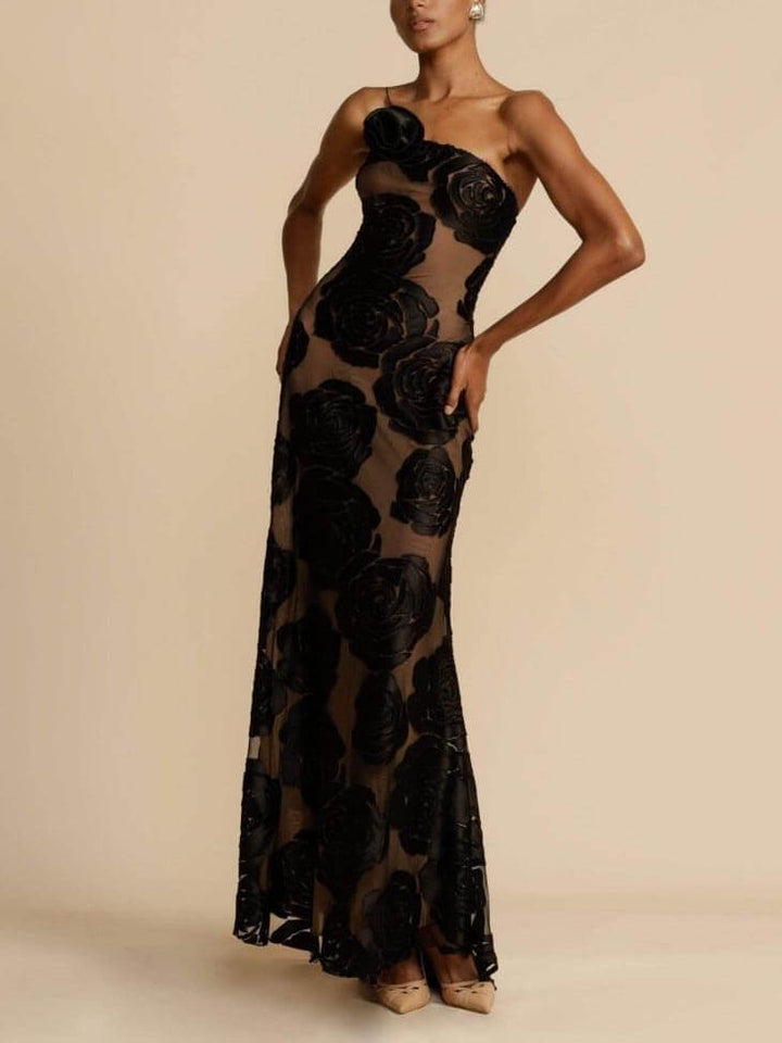 Vestido Largo Floral Alice