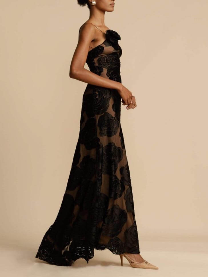 Vestido Largo Floral Alice