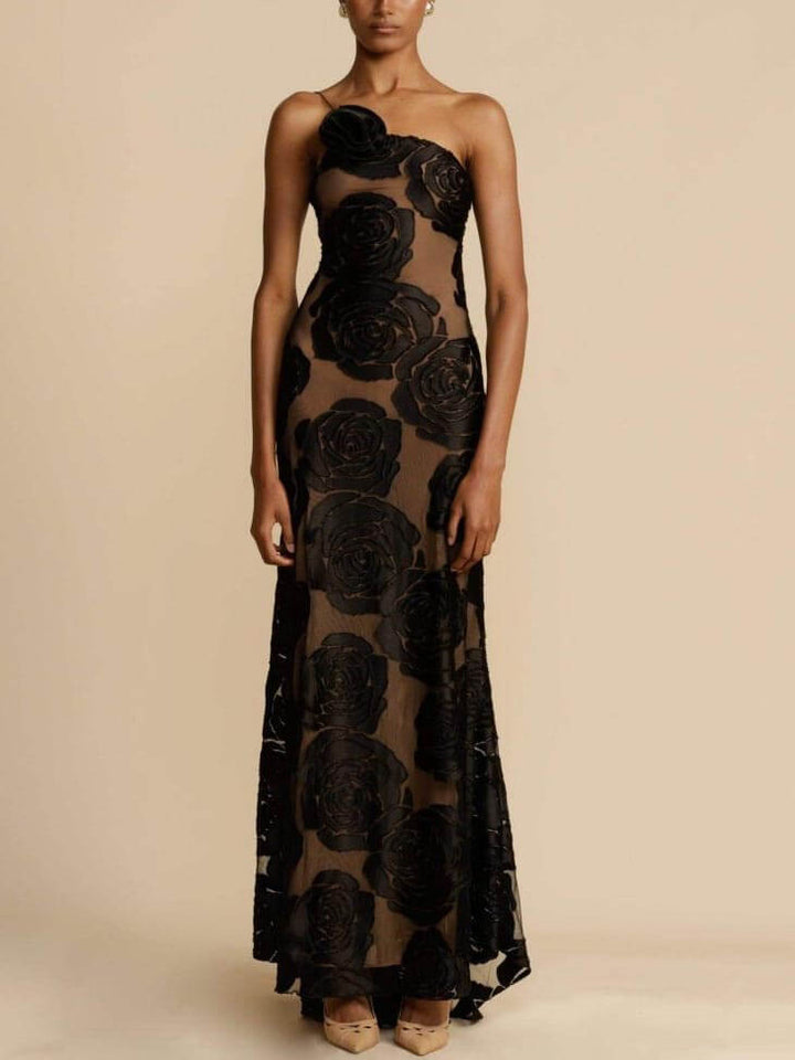 Vestido Largo Floral Alice