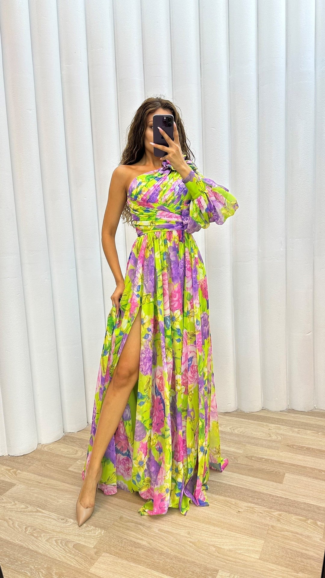 Vestido Léonie Deslumbrante Flotante
