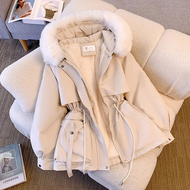 Marina - Chaqueta sofisticada con pelo