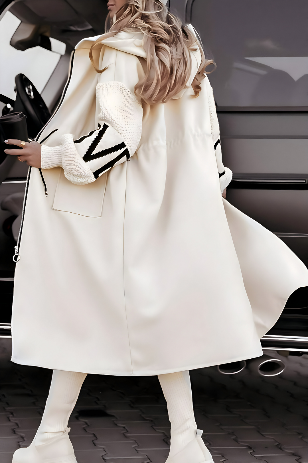 Rosana - Chaqueta Larga Cortavientos