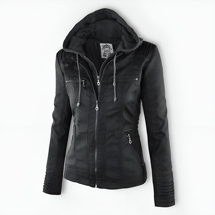 Marta - Chaqueta de cuero robusta y elegante