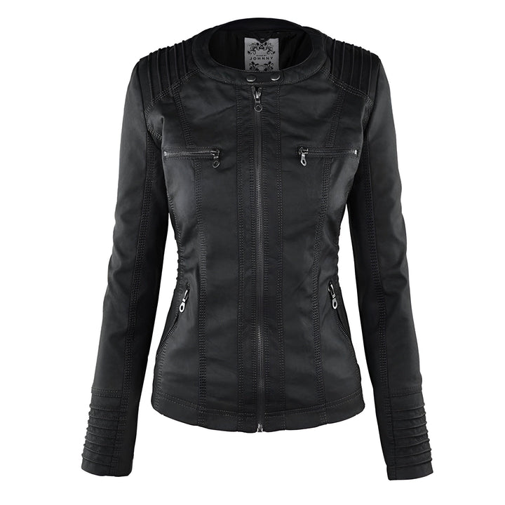 Marta - Chaqueta de cuero robusta y elegante