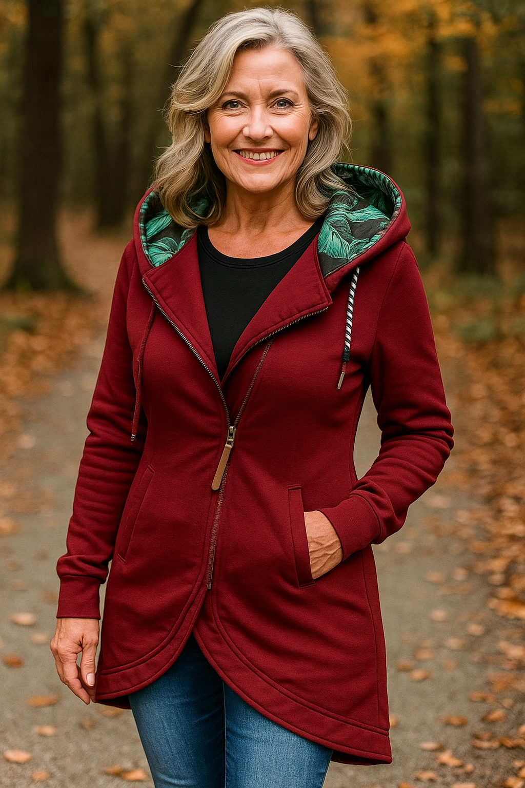 Monika | Chaqueta de Invierno Elegante y Cálida con Capucha