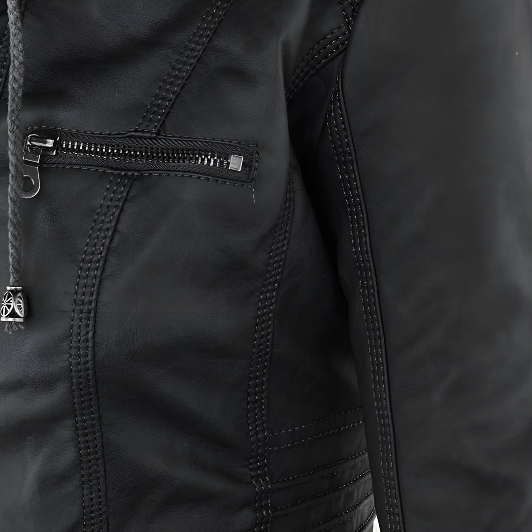 Marta - Chaqueta de cuero robusta y elegante