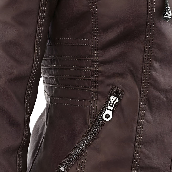 Marta - Chaqueta de cuero robusta y elegante