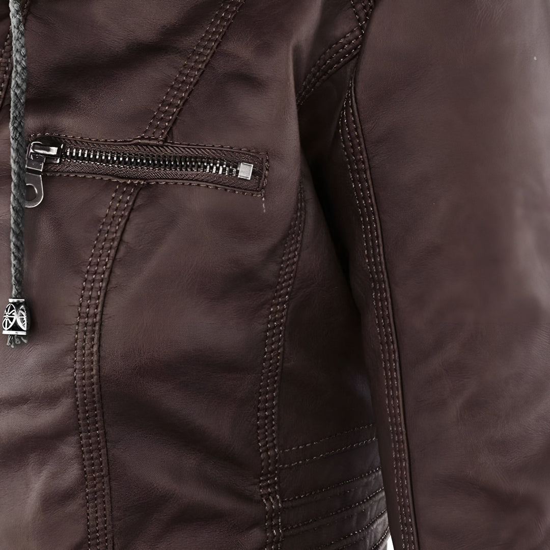 Marta - Chaqueta de cuero robusta y elegante