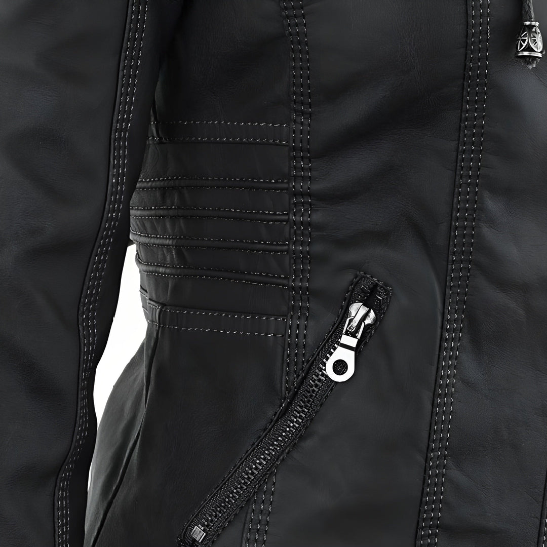 Marta - Chaqueta de cuero robusta y elegante