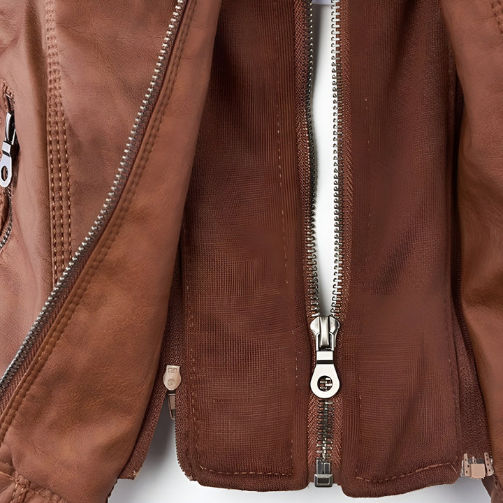 Marta - Chaqueta de cuero robusta y elegante