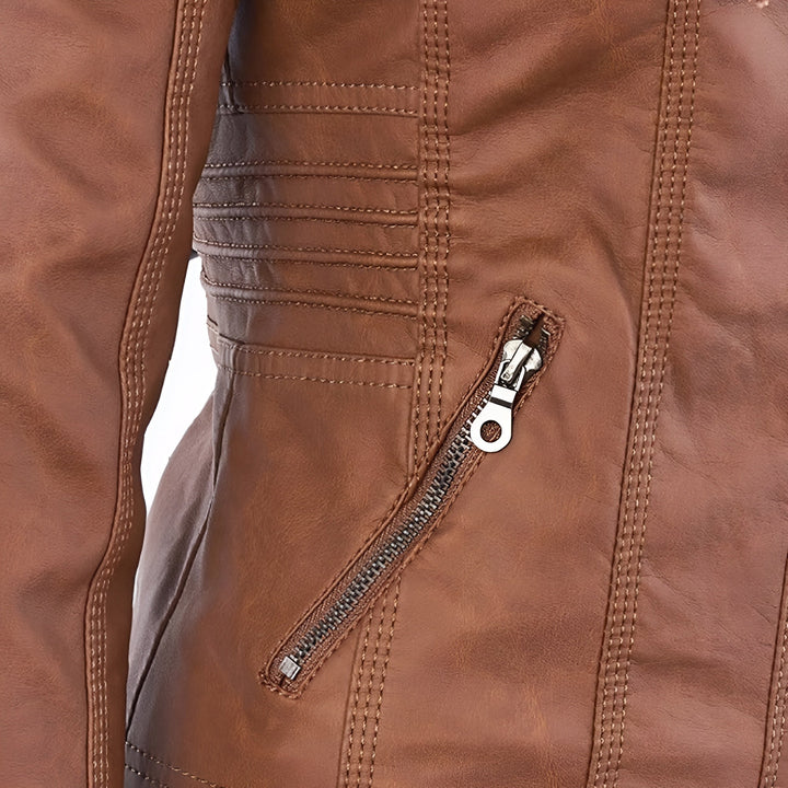 Marta - Chaqueta de cuero robusta y elegante