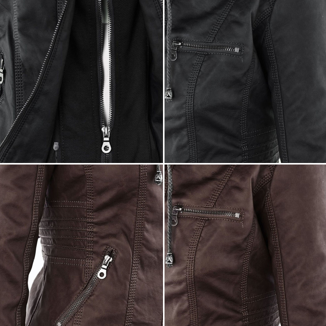Marta - Chaqueta de cuero robusta y elegante