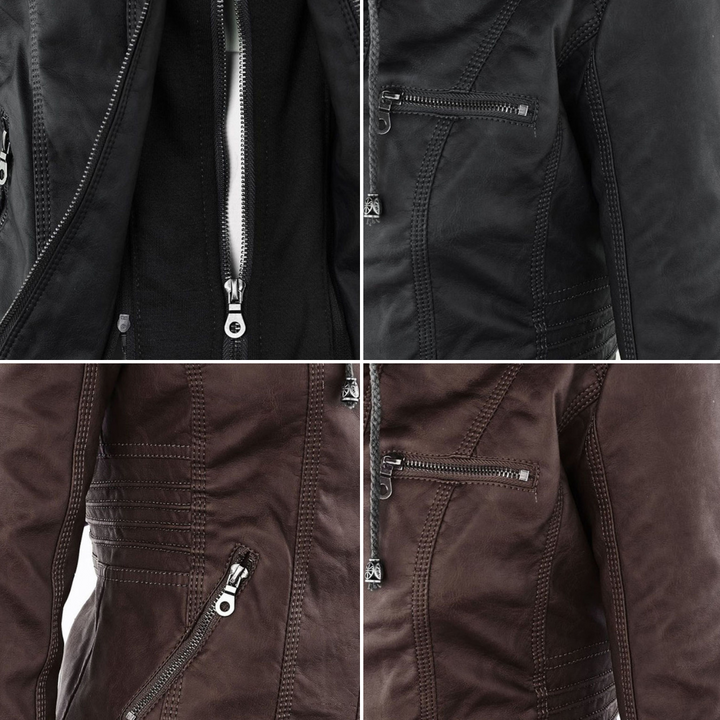 Marta - Chaqueta de cuero robusta y elegante