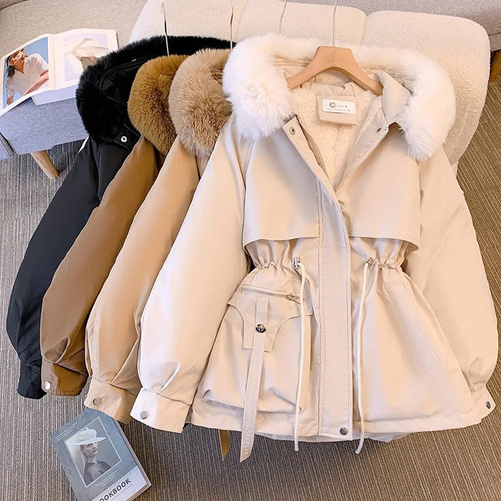 Marina - Chaqueta sofisticada con pelo