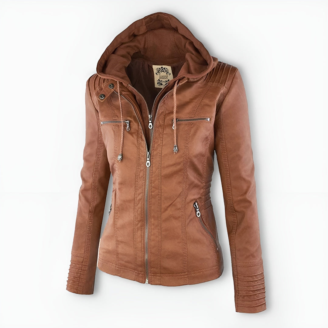 Marta - Chaqueta de cuero robusta y elegante