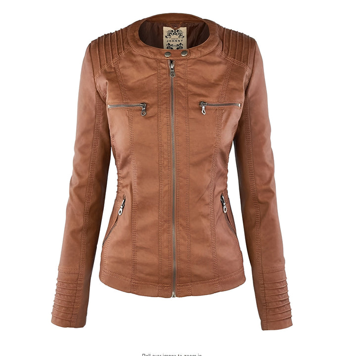 Marta - Chaqueta de cuero robusta y elegante