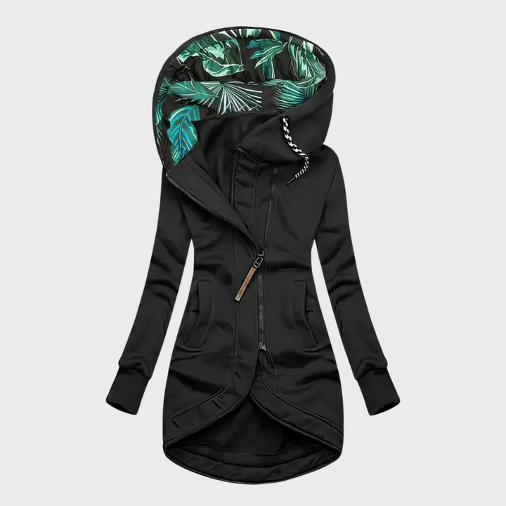 Monika | Chaqueta de Invierno Elegante y Cálida con Capucha