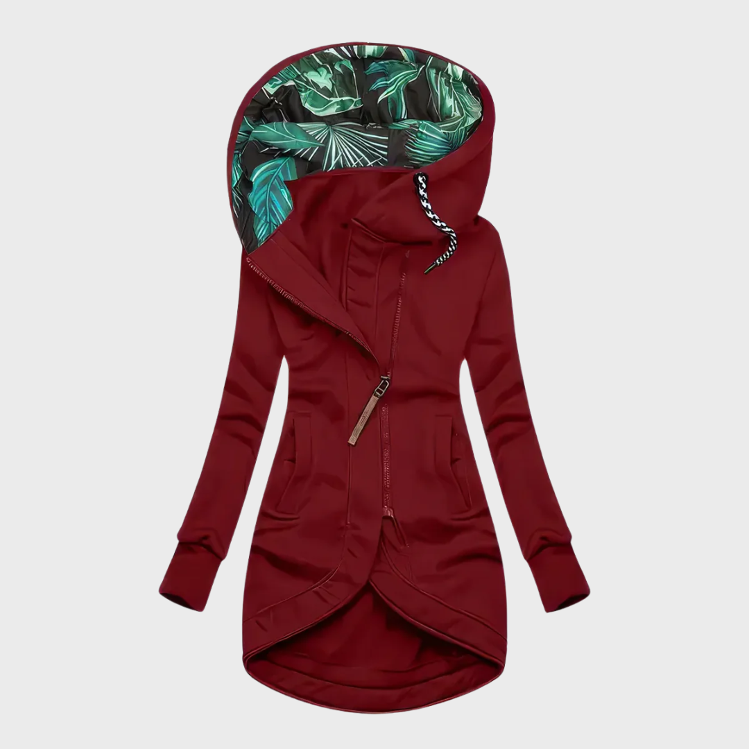 Monika | Chaqueta de Invierno Elegante y Cálida con Capucha
