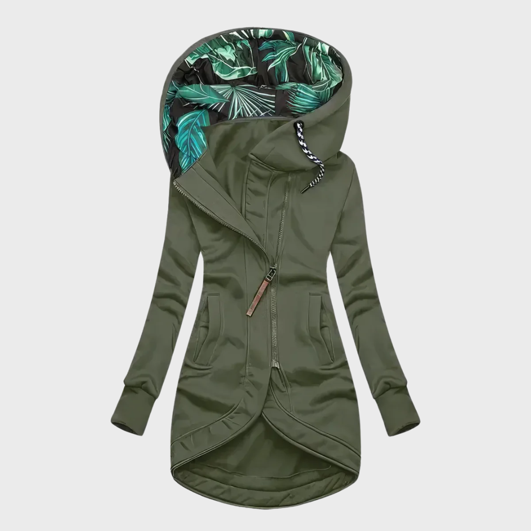 Monika | Chaqueta de Invierno Elegante y Cálida con Capucha