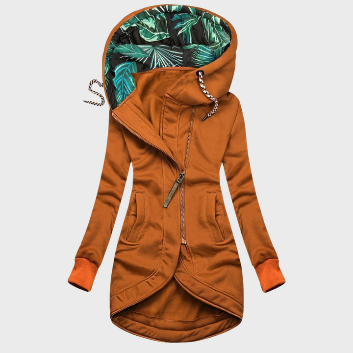 Monika | Chaqueta de Invierno Elegante y Cálida con Capucha