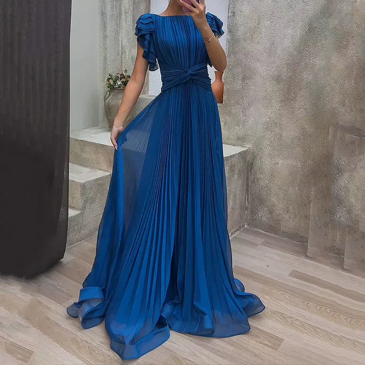 Vestido de Noche Plisado Éloïse