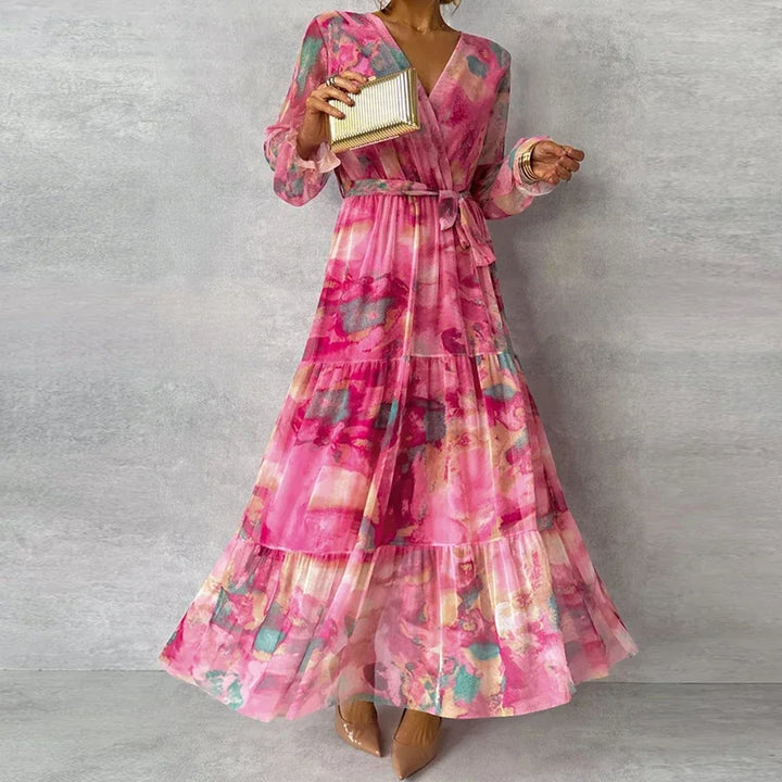 Vestido Rosalie Floral Elegante