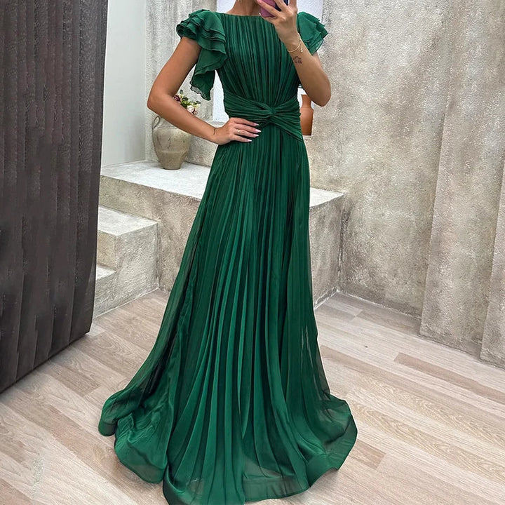Vestido de Noche Plisado Éloïse