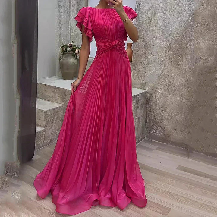 Vestido de Noche Plisado Éloïse