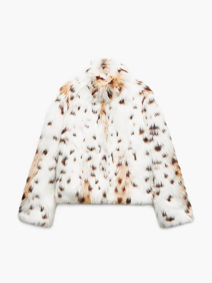 Teresa - Abrigo animal print