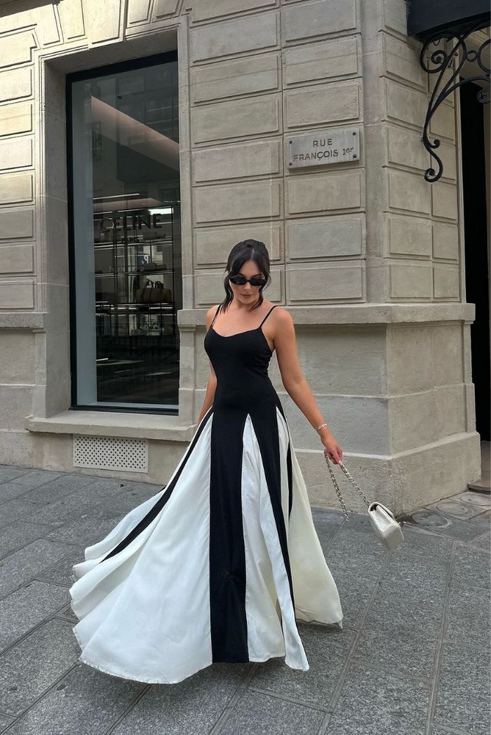 Vestido Viarra con Paneles
