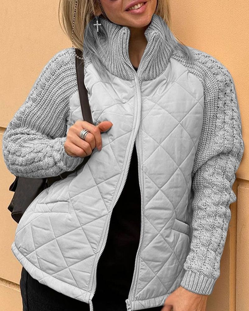 Victoria | Chaqueta de Forro Polar de Punto Casual