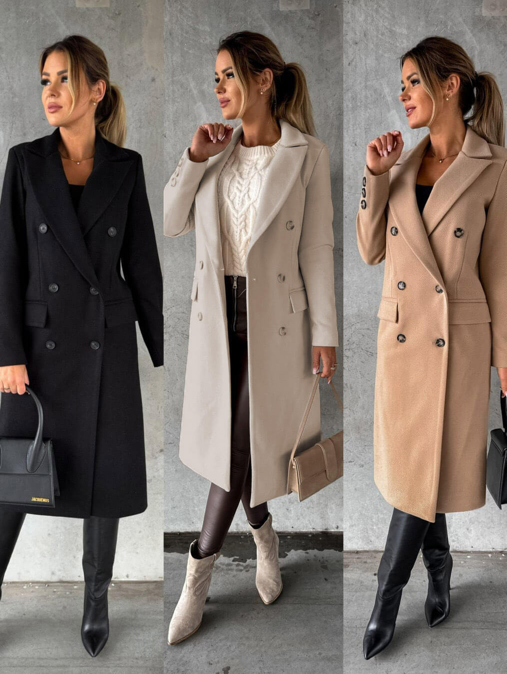 Amy - Abrigo de Invierno Reversible