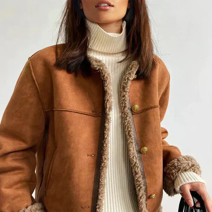 Maribelle - Chaqueta de Invierno Cálida y Corta