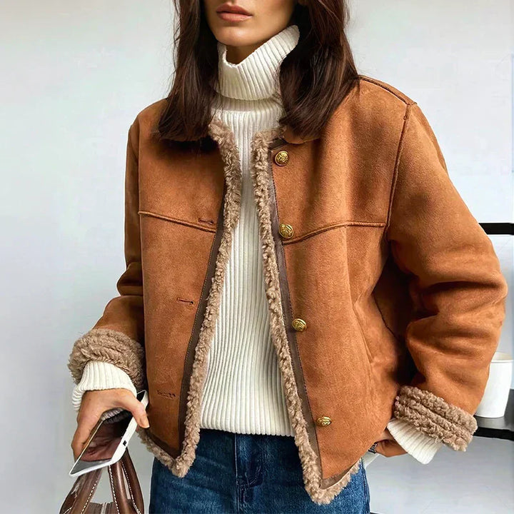 Maribelle - Chaqueta de Invierno Cálida y Corta