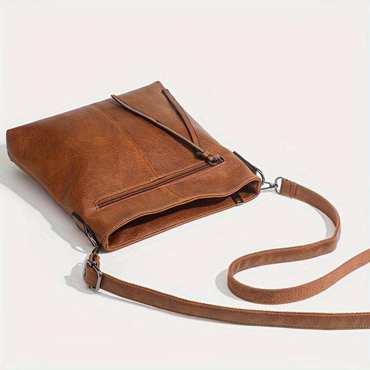 Lina | Bolso de bandolera vintage con estampado de tablero de ajedrez