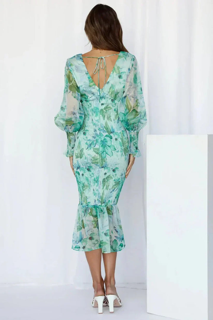 Vestido Millie Florido Deslumbrante
