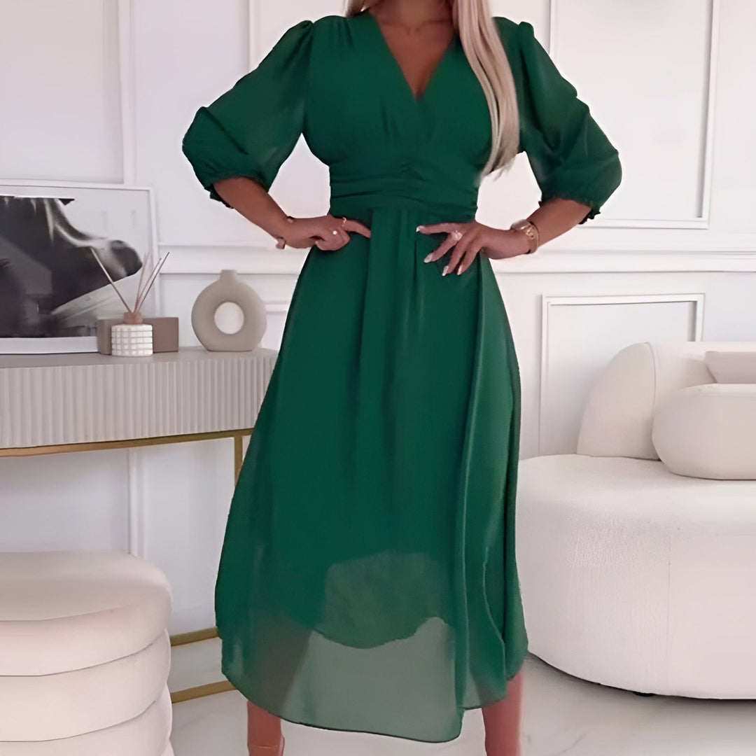 Vestido Envolvente Elegante Ana
