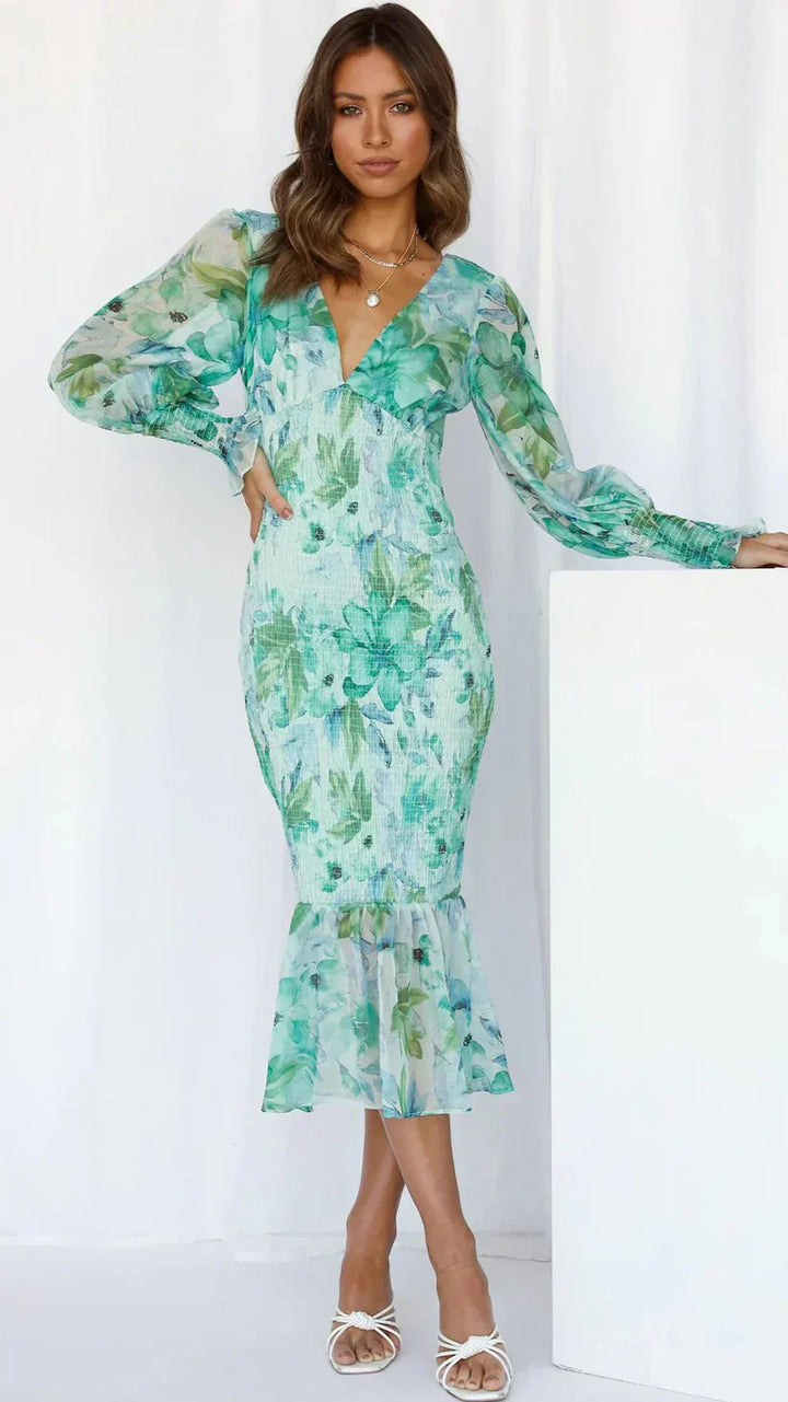 Vestido Millie Florido Deslumbrante