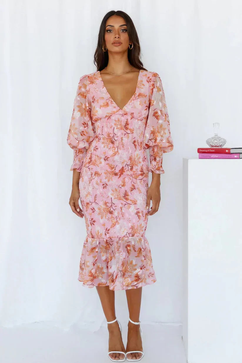 Vestido Millie Florido Deslumbrante