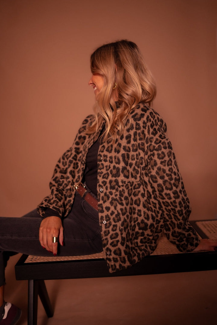 Charlene - Chaqueta de Leopardo
