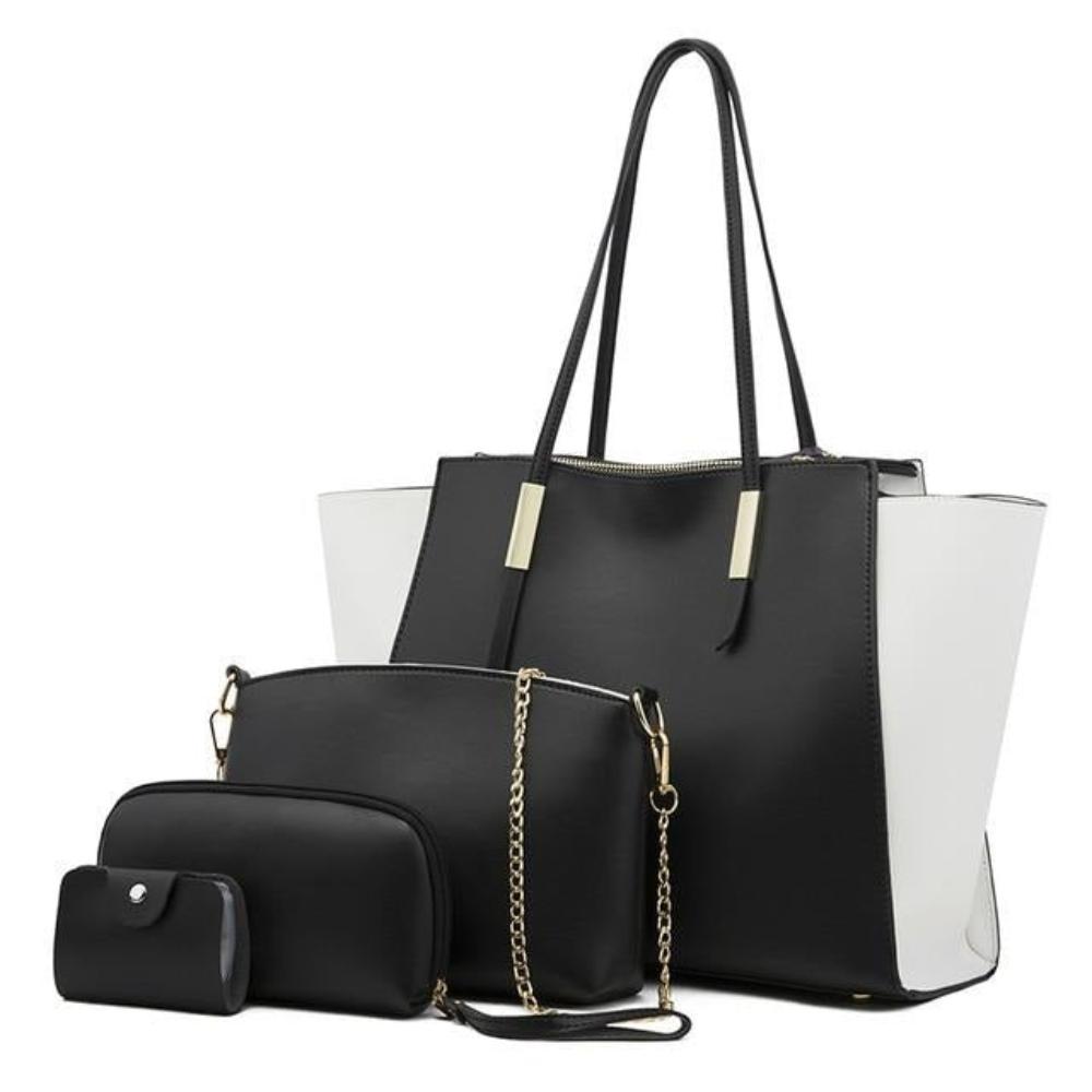 Ivy | Conjunto de 4 Bolsas de Compras Elegantes y Lujosas